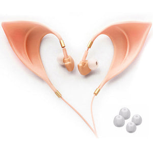 Fairy EarPods HIFI Spirit Earphone With Mic 3.5mm Cosplay Elf Ears Earphones