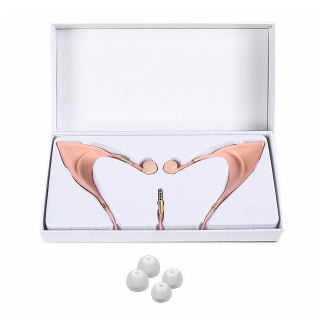 Fairy EarPods HIFI Spirit Earphone With Mic 3.5mm Cosplay Elf Ears Earphones