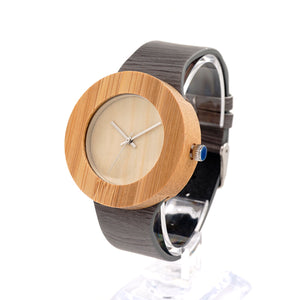 Women Wood Bamboo Quartz wrist watches Luxury Brand