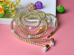 Pearl Necklace Earphone In-Ear