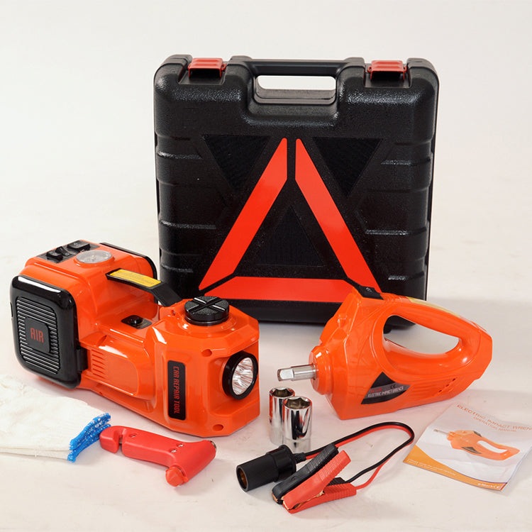 3-Function Emergency Auto Electric Hydraulic Jack Portable