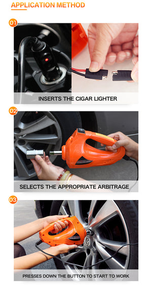 3-Function Emergency Auto Electric Hydraulic Jack Portable