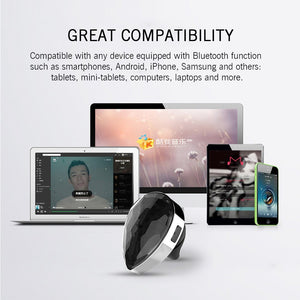 Girls Gemstone Bluetooth Earphones Wireless Music Headset  Earbuds