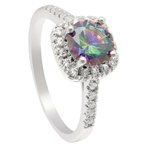 Silver Plated Plated Wedding Rings For Women