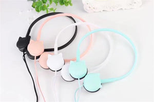 Headphones Lovely Face Cat Music Stereo 3.5MM