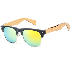 Classic Wood Bamboo Sunglasses TL605