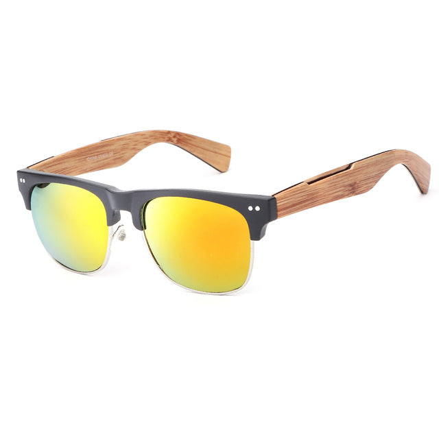 Classic Wood Bamboo Sunglasses TL605