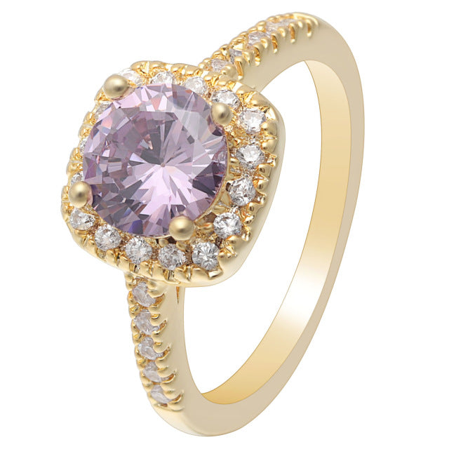 Silver Plated Plated Wedding Rings For Women