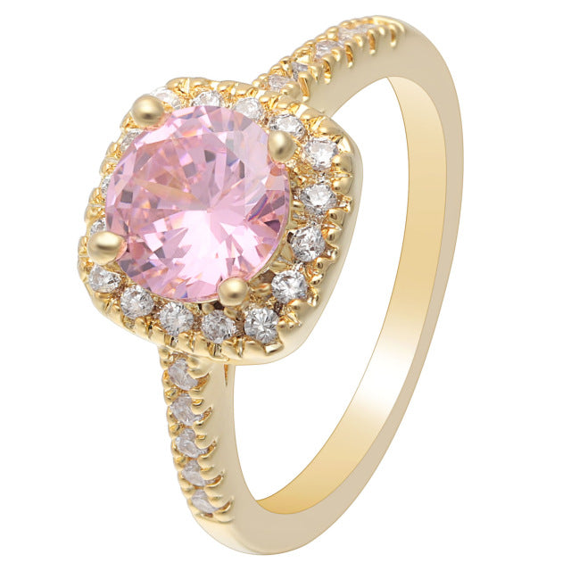 Silver Plated Plated Wedding Rings For Women