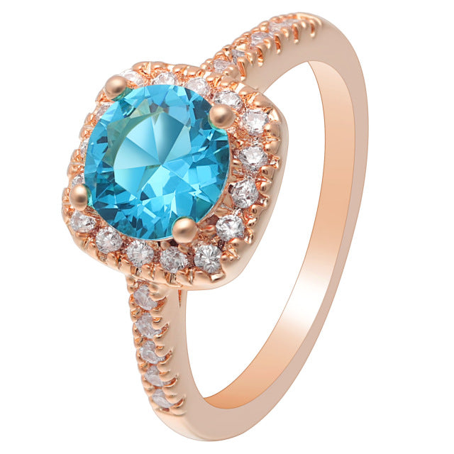 Silver Plated Plated Wedding Rings For Women