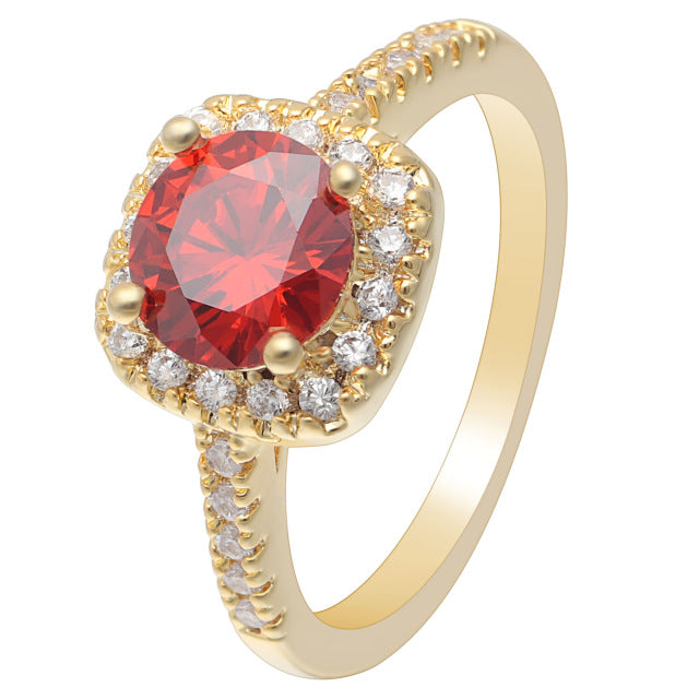 Silver Plated Plated Wedding Rings For Women